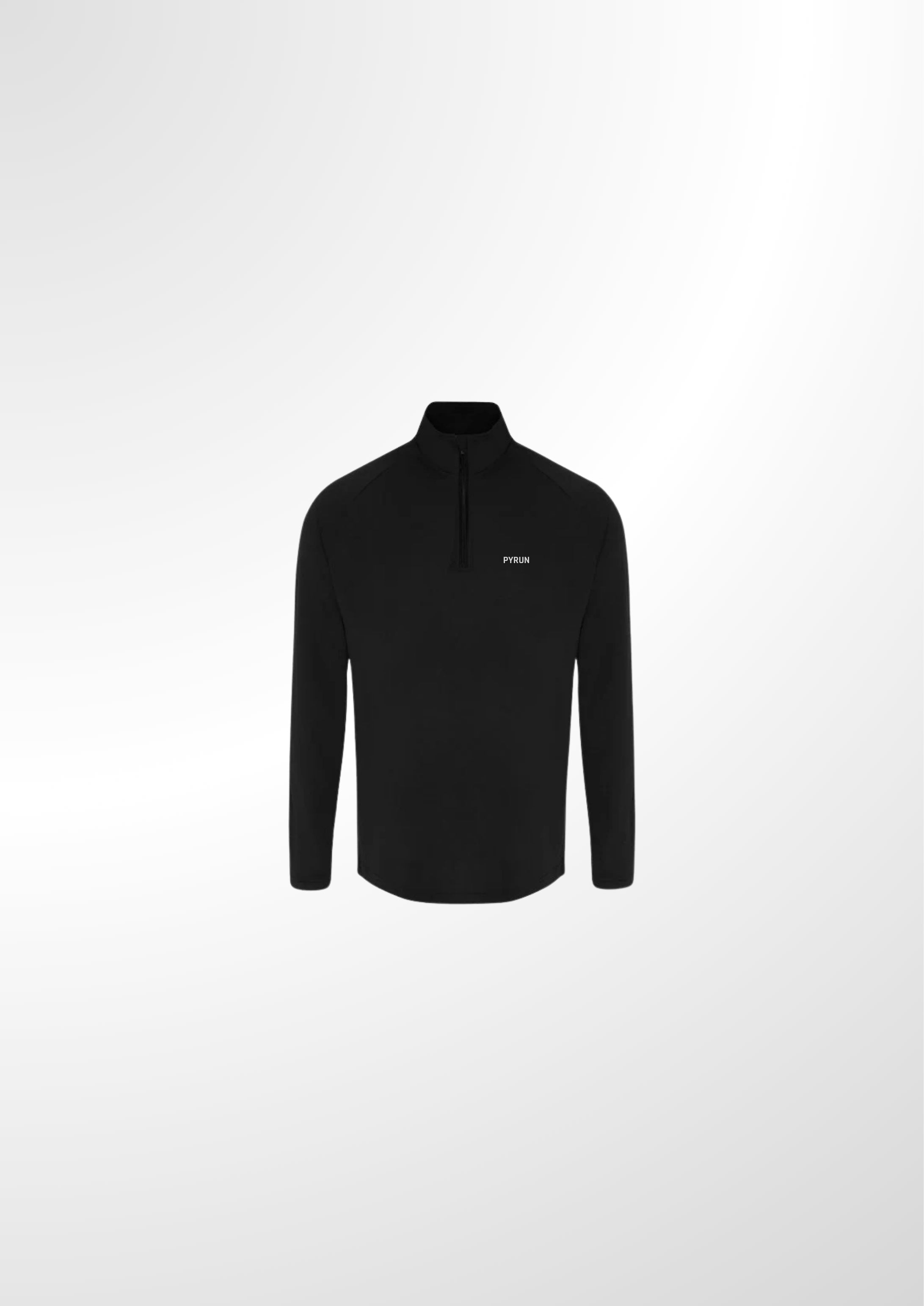 PYRUN Lite 1/4 Zip - Black