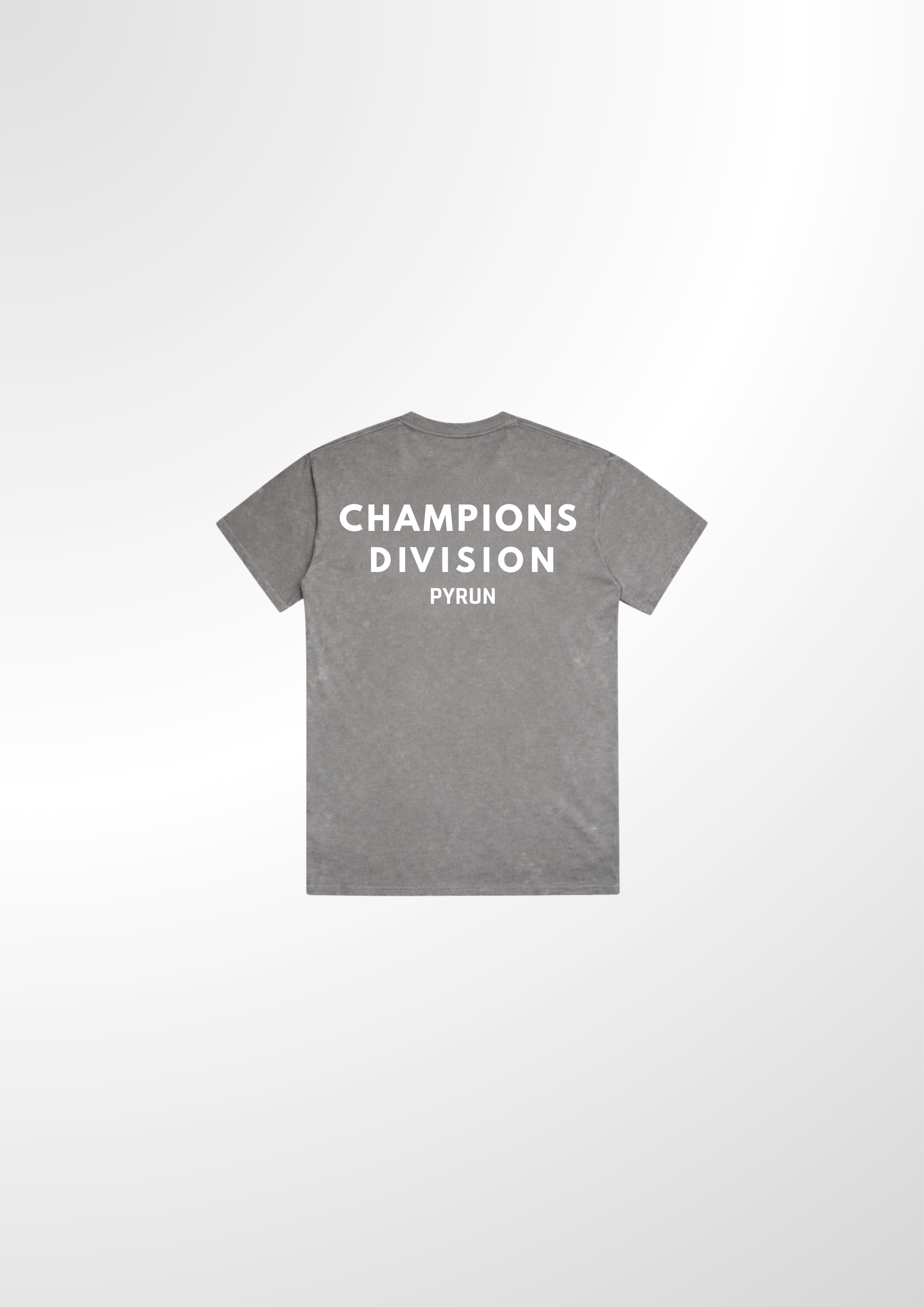 PYRUN Champions Division Heavy Tee