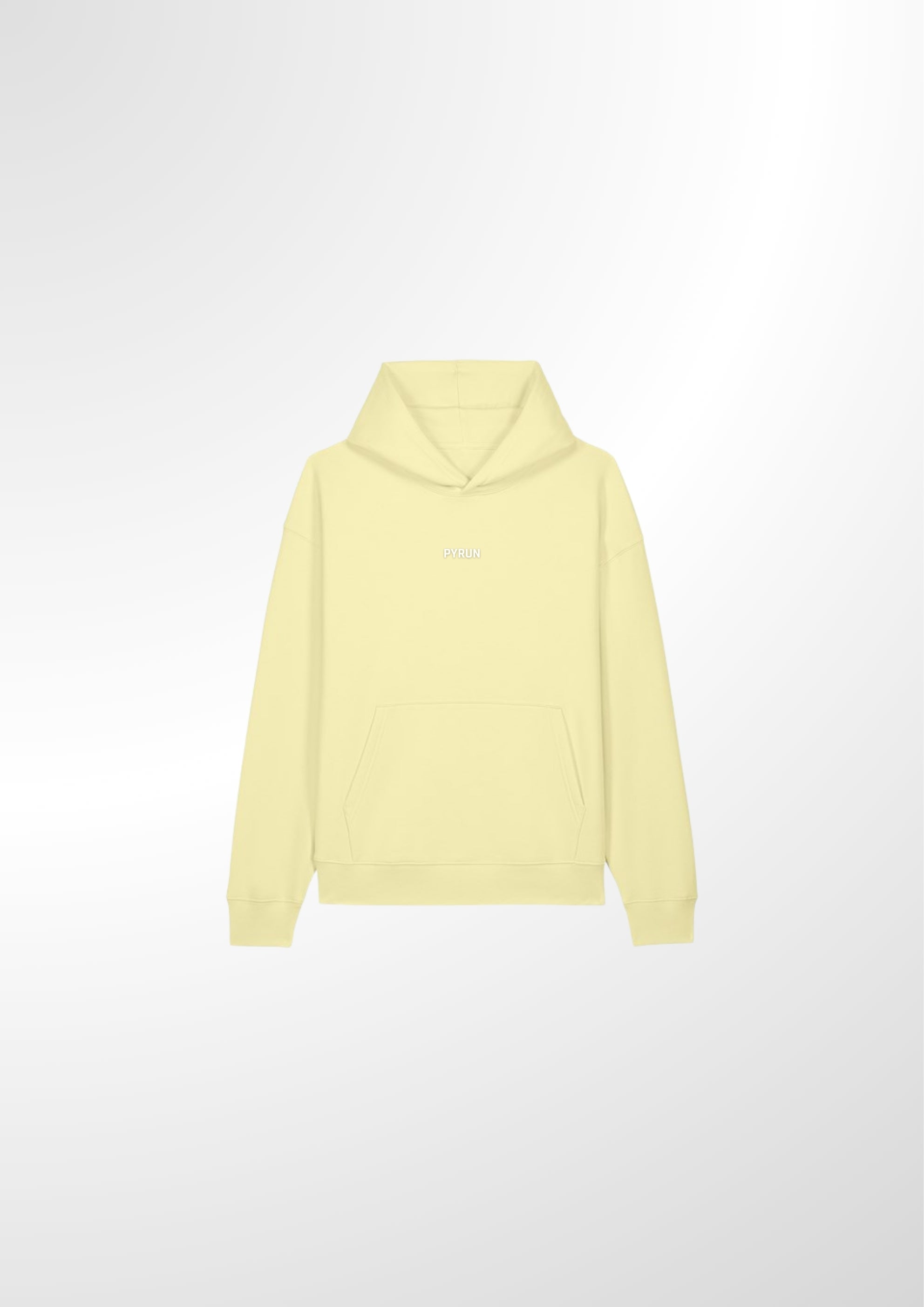 The PYRUN Heavyweight Core Hoodie - Yellow