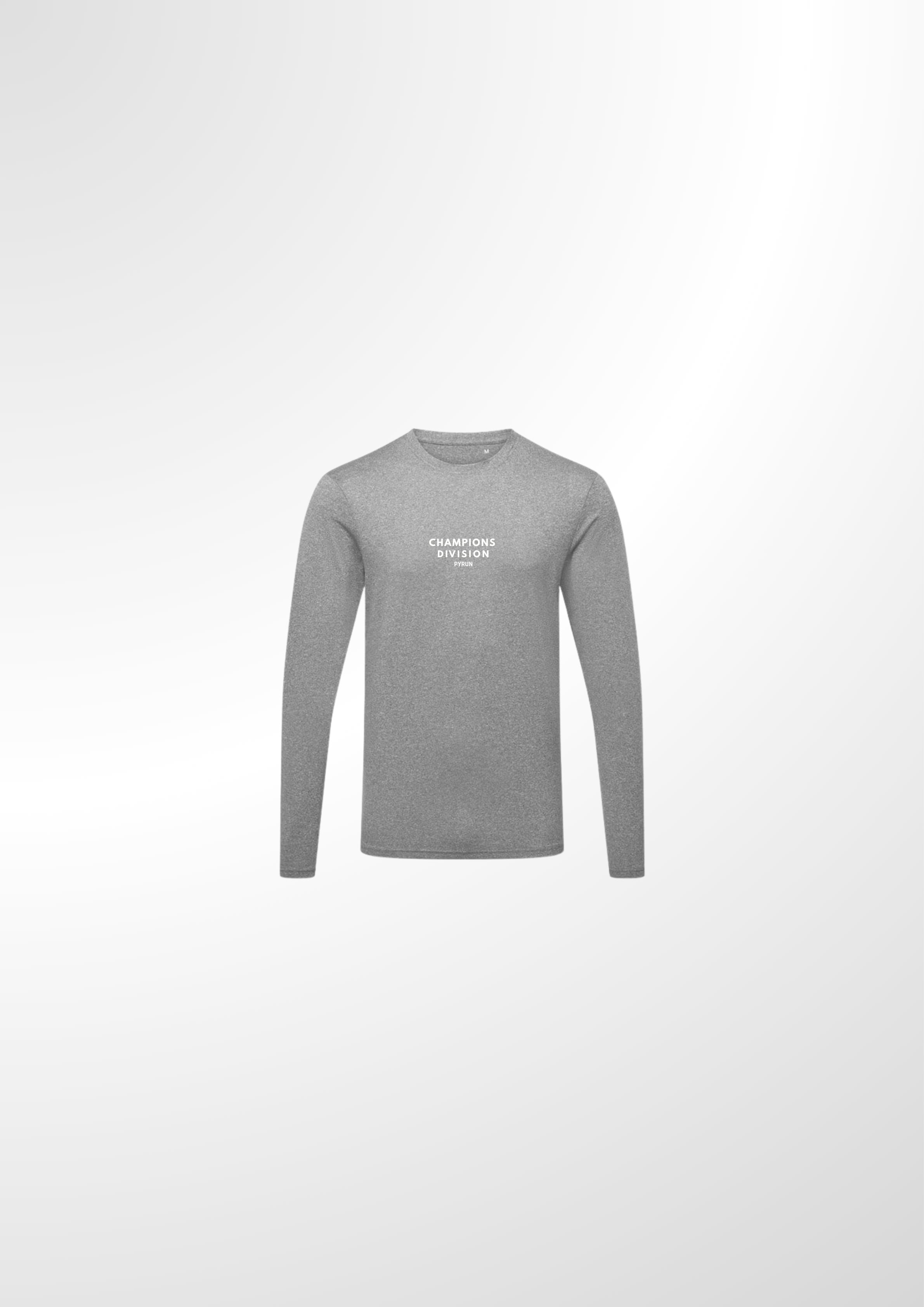 PYRUN Champions Division Long Sleeve - Grey