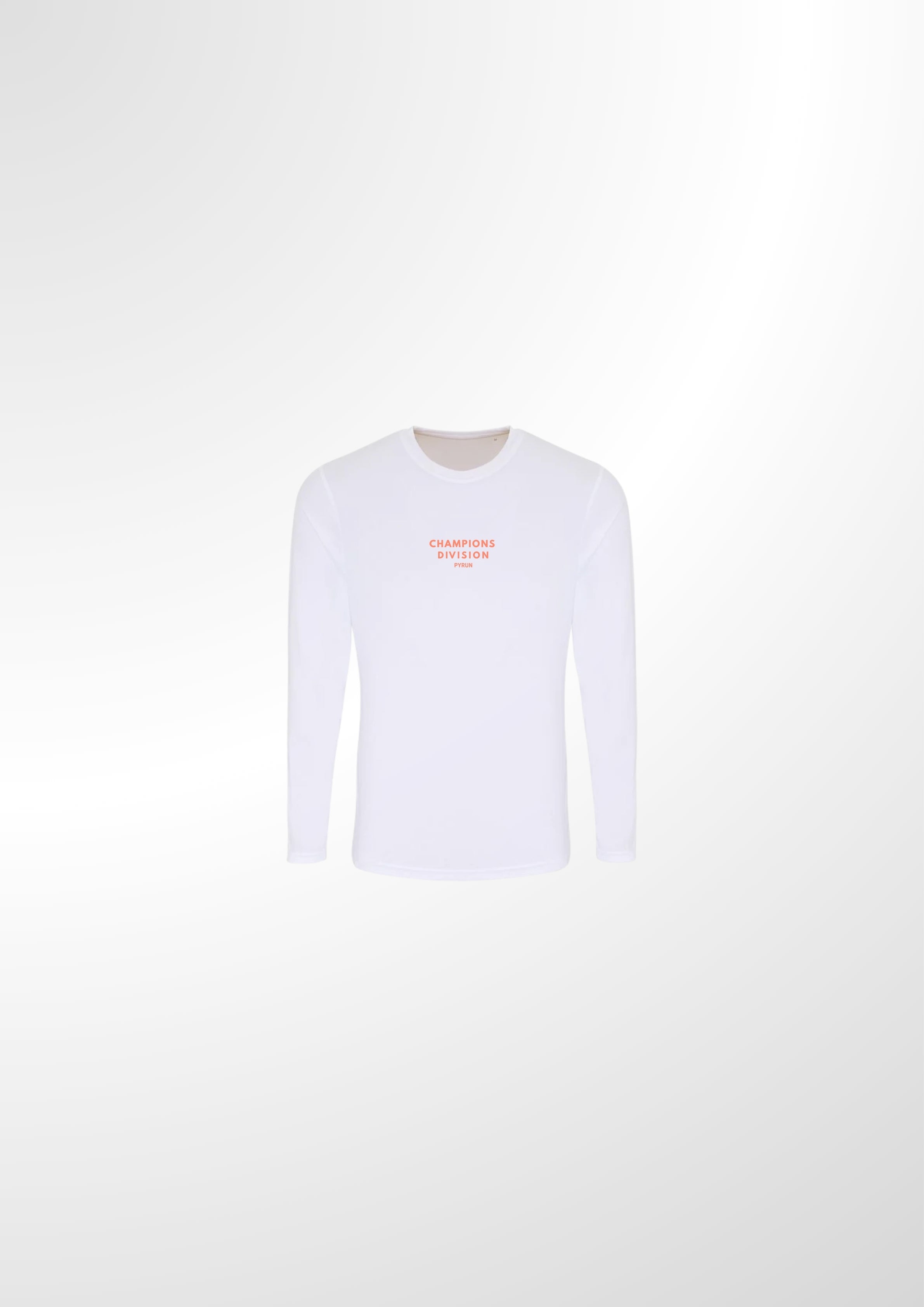 PYRUN Champions Division Long Sleeve - White