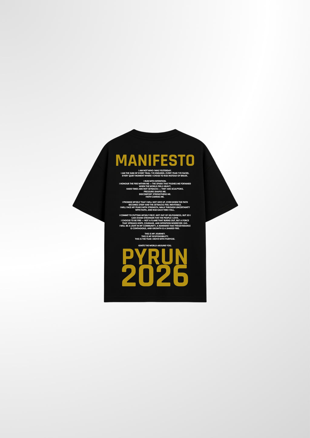 PYRUN Manifesto Tee