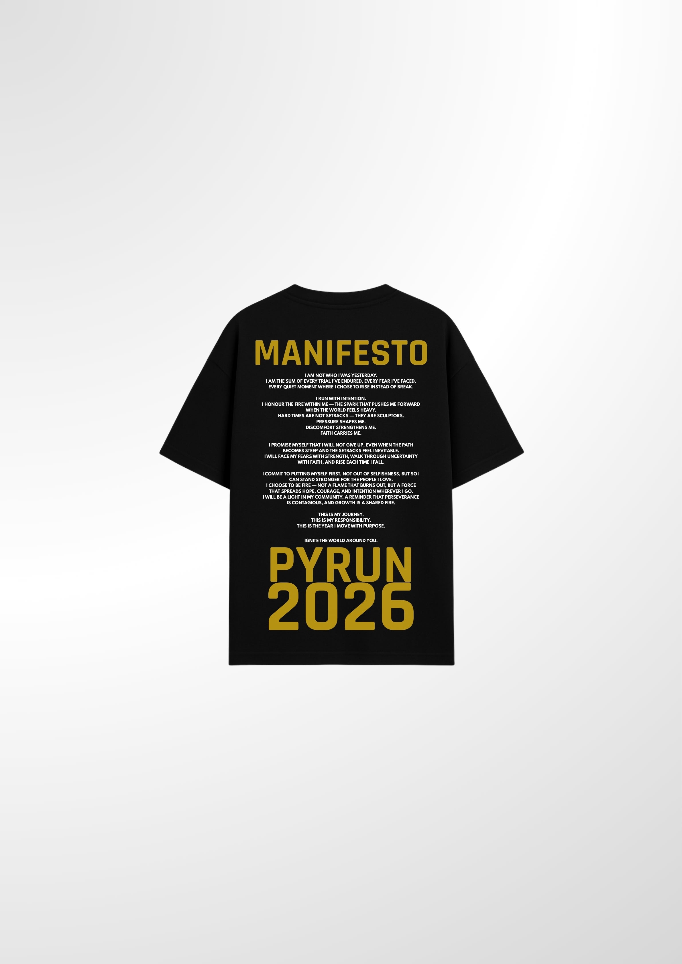 PYRUN Manifesto Tee