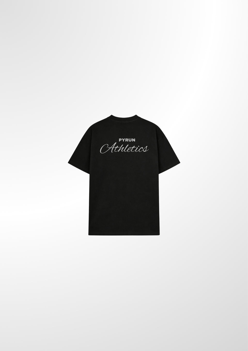 PYRUN Athletics Heavy Tee - Black