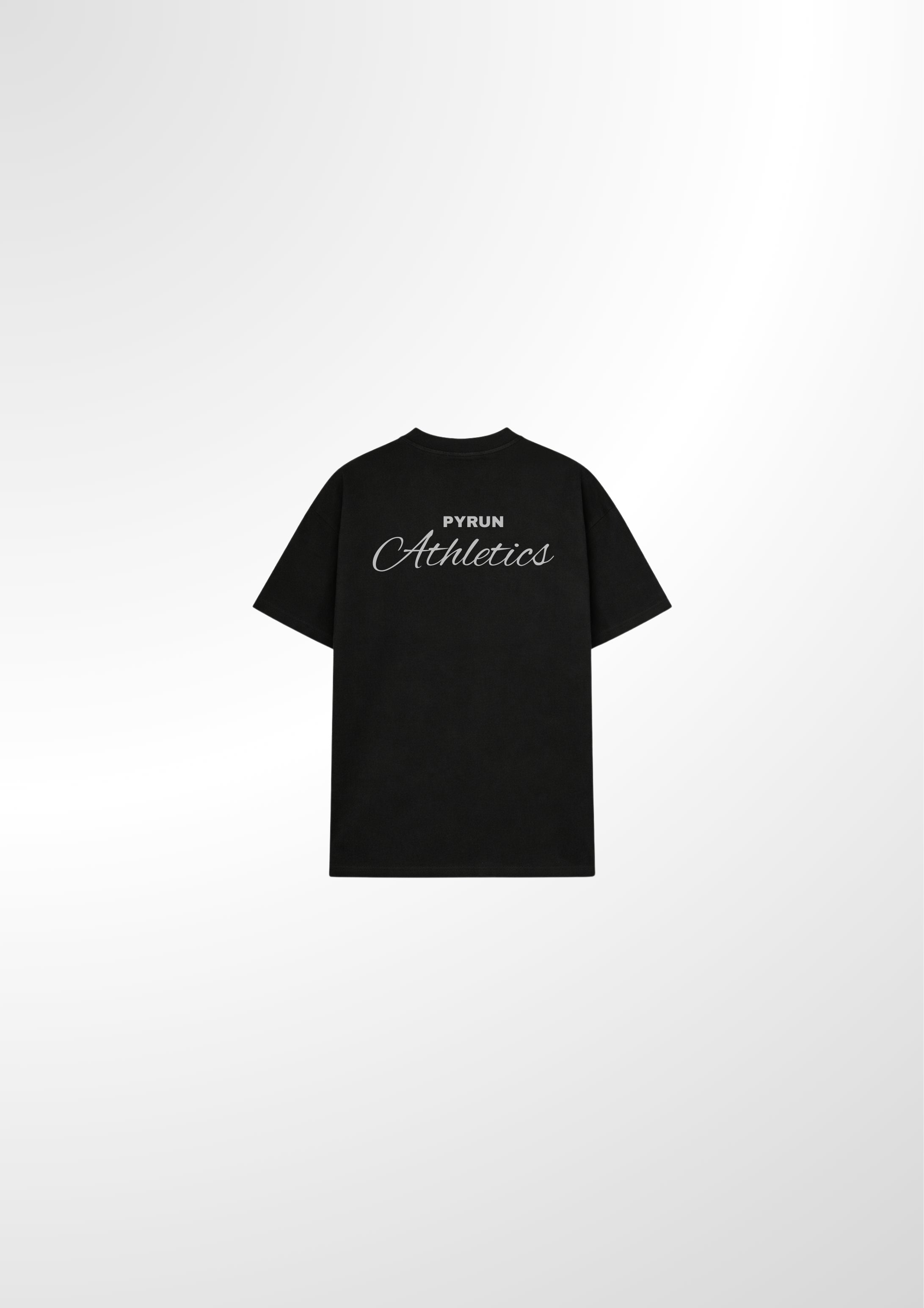 PYRUN Athletics Heavy Tee - Black