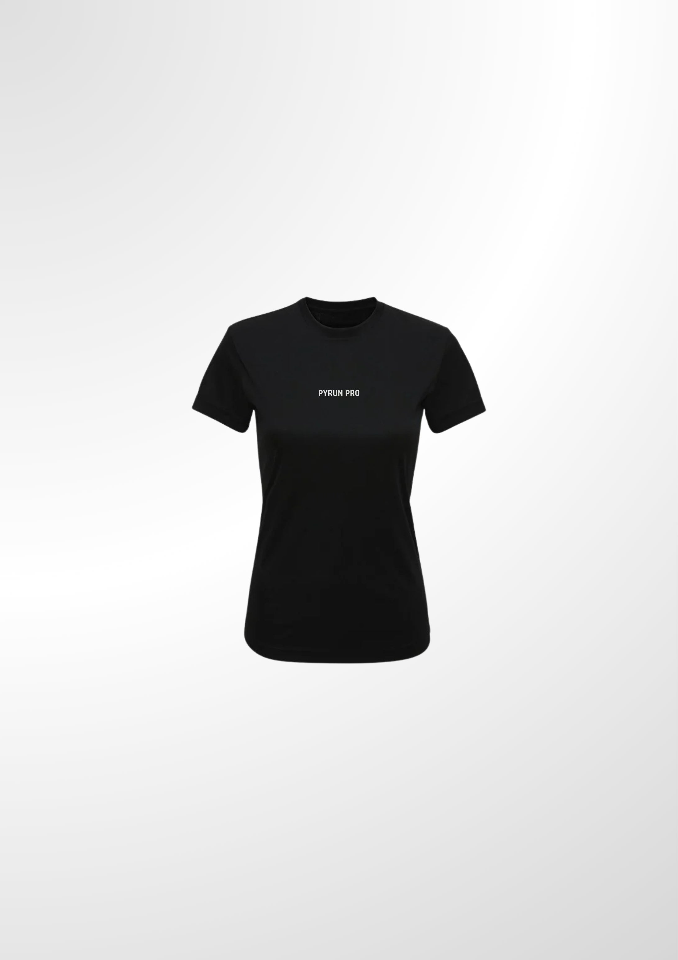PYRUN Womens Core Tee - Black