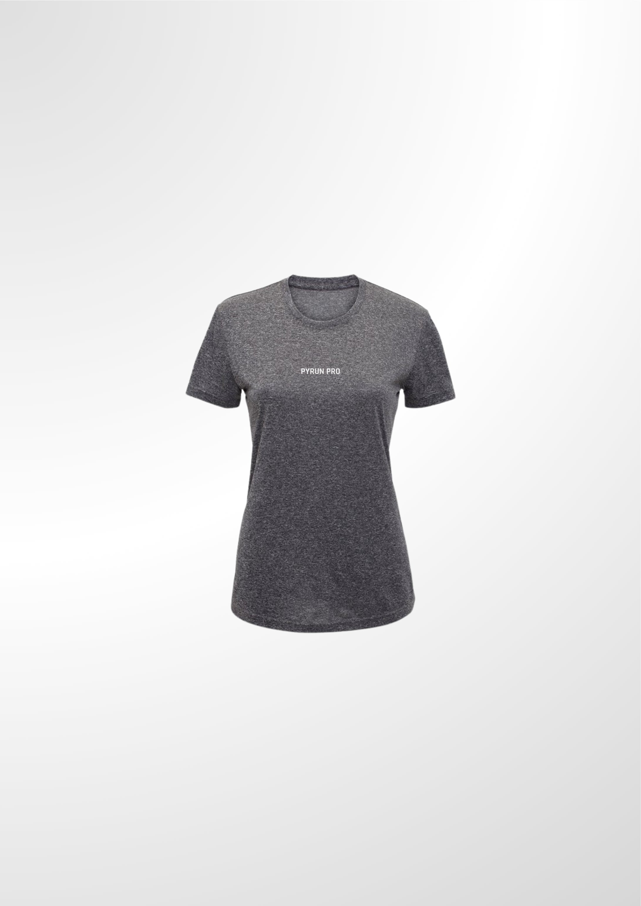 PYRUN Womens Core Tee - Charcoal