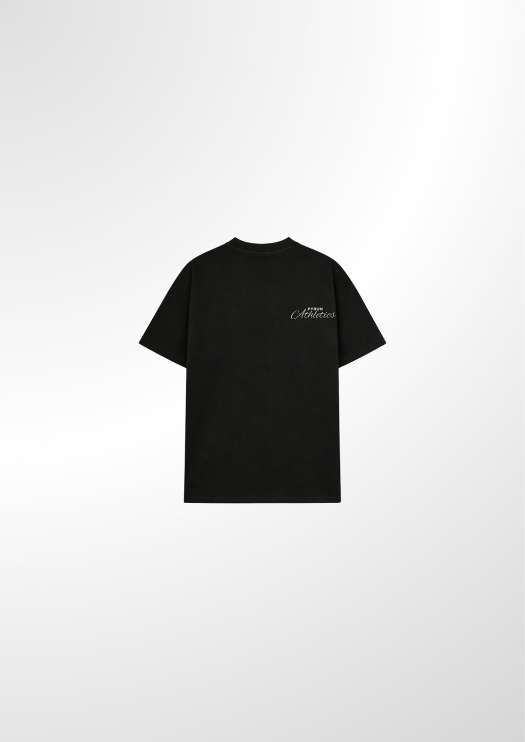 PYRUN Athletics Heavy Tee - Black