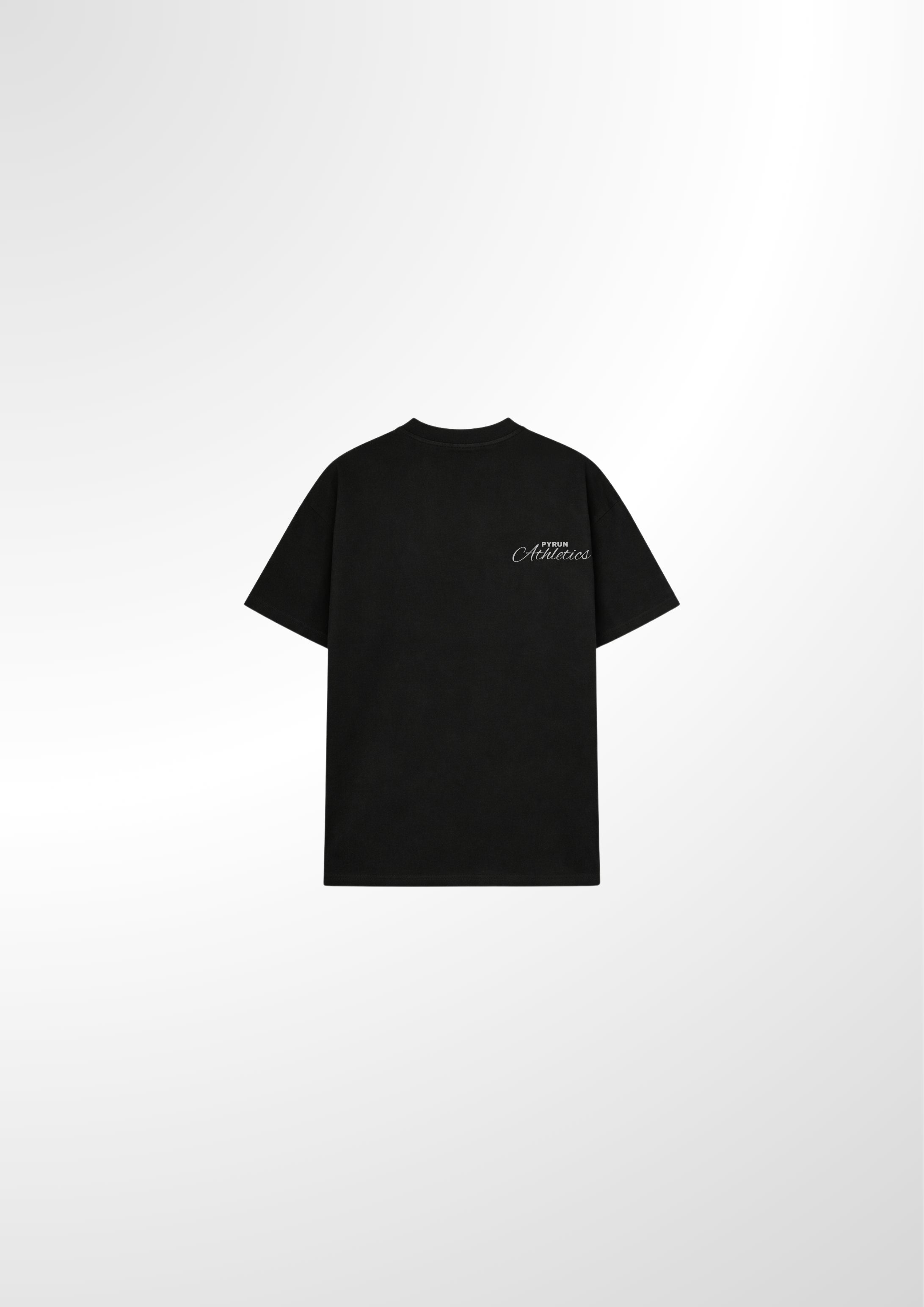 PYRUN Athletics Heavy Tee - Black