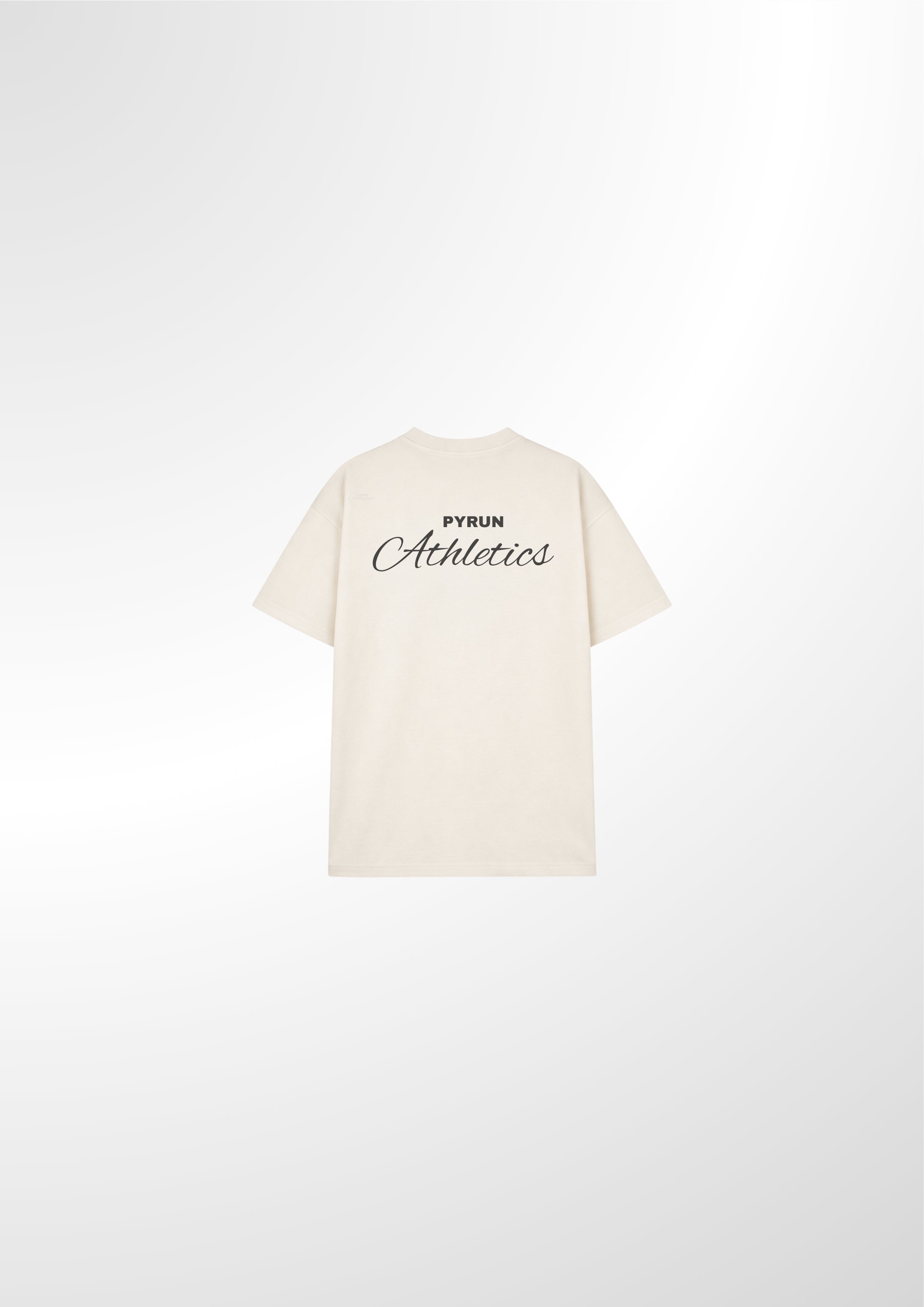 PYRUN Athletics Heavy Tee - Sand