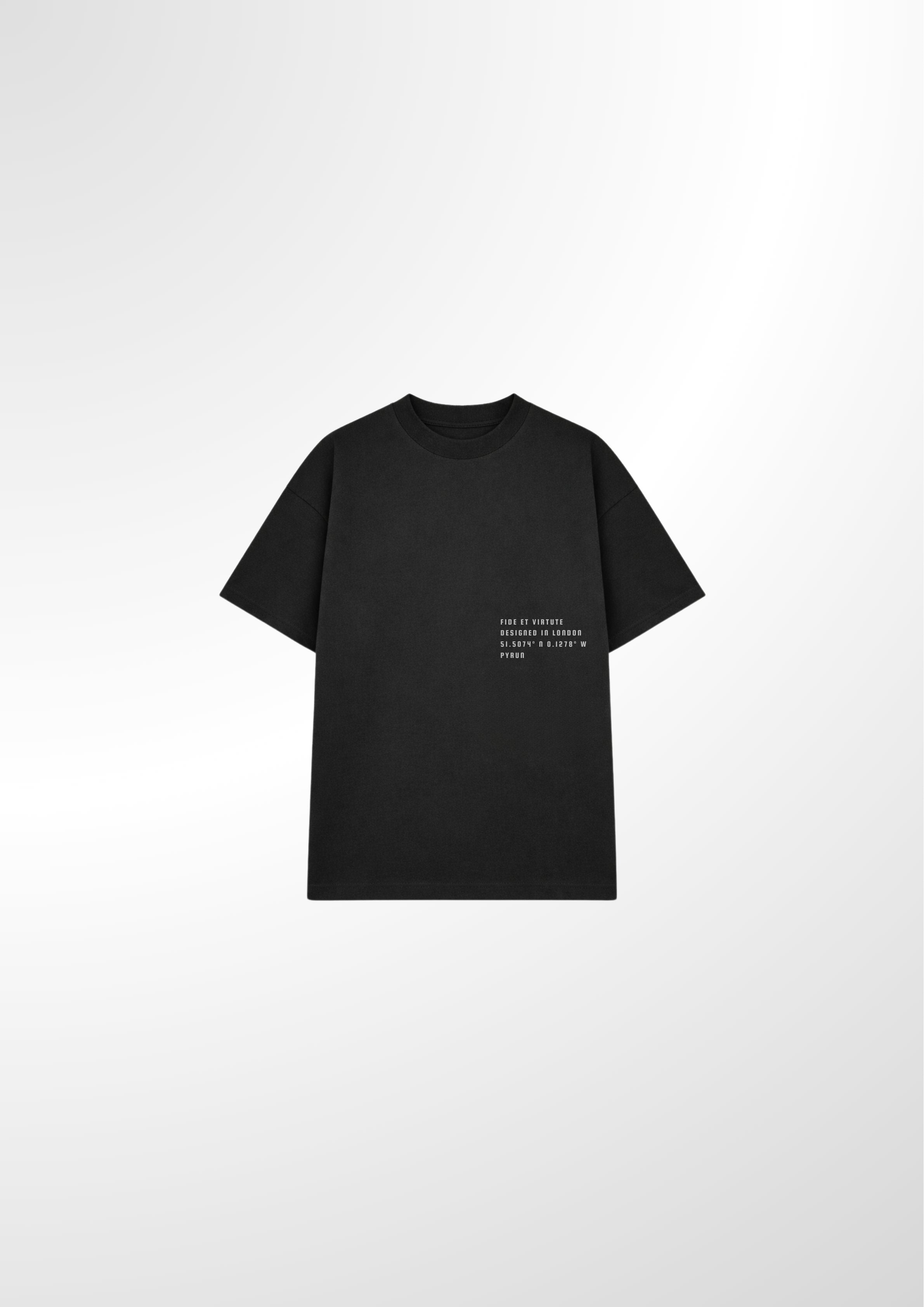 PYRUN Forge Tee - Black