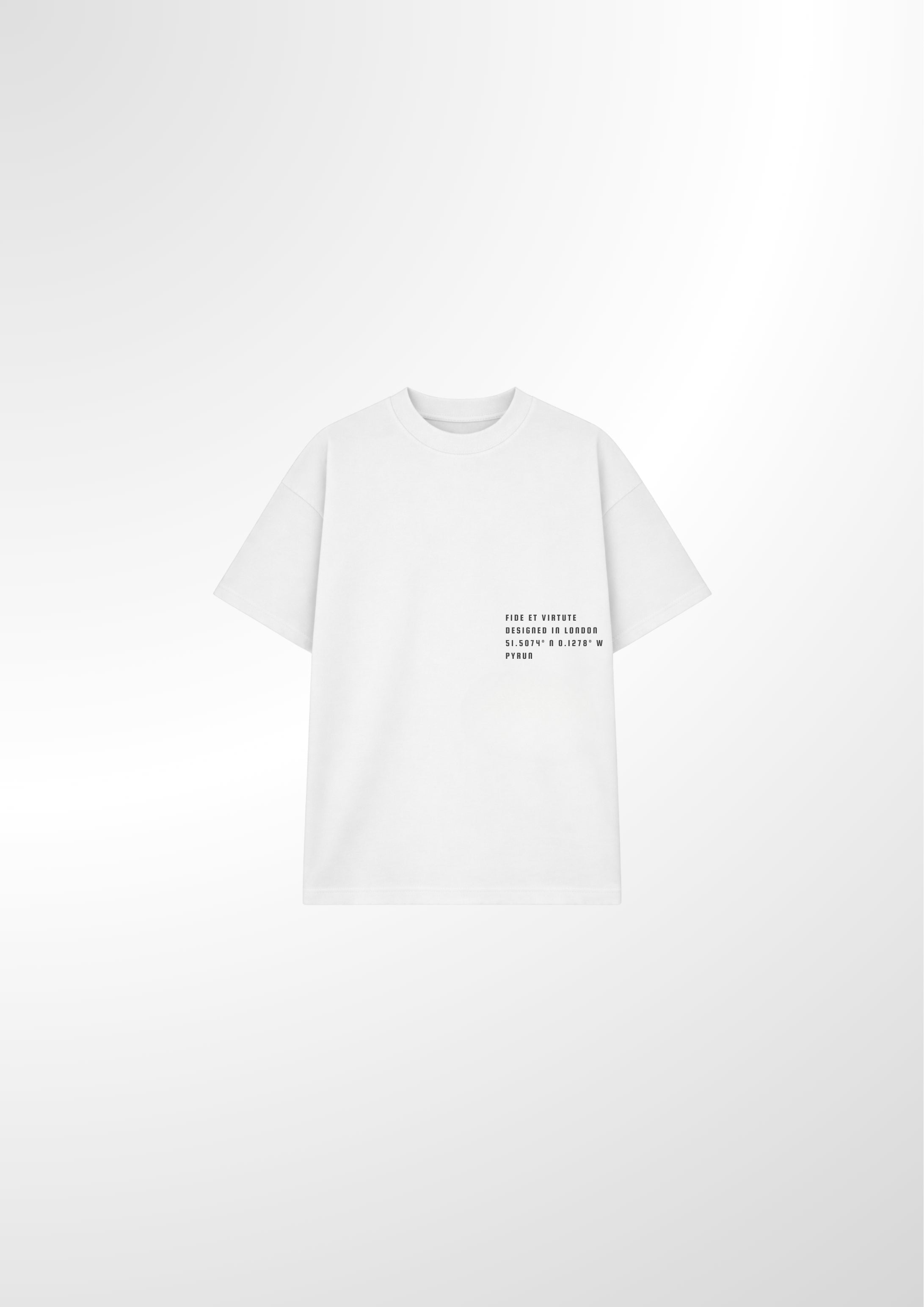 PYRUN Forge Tee - White
