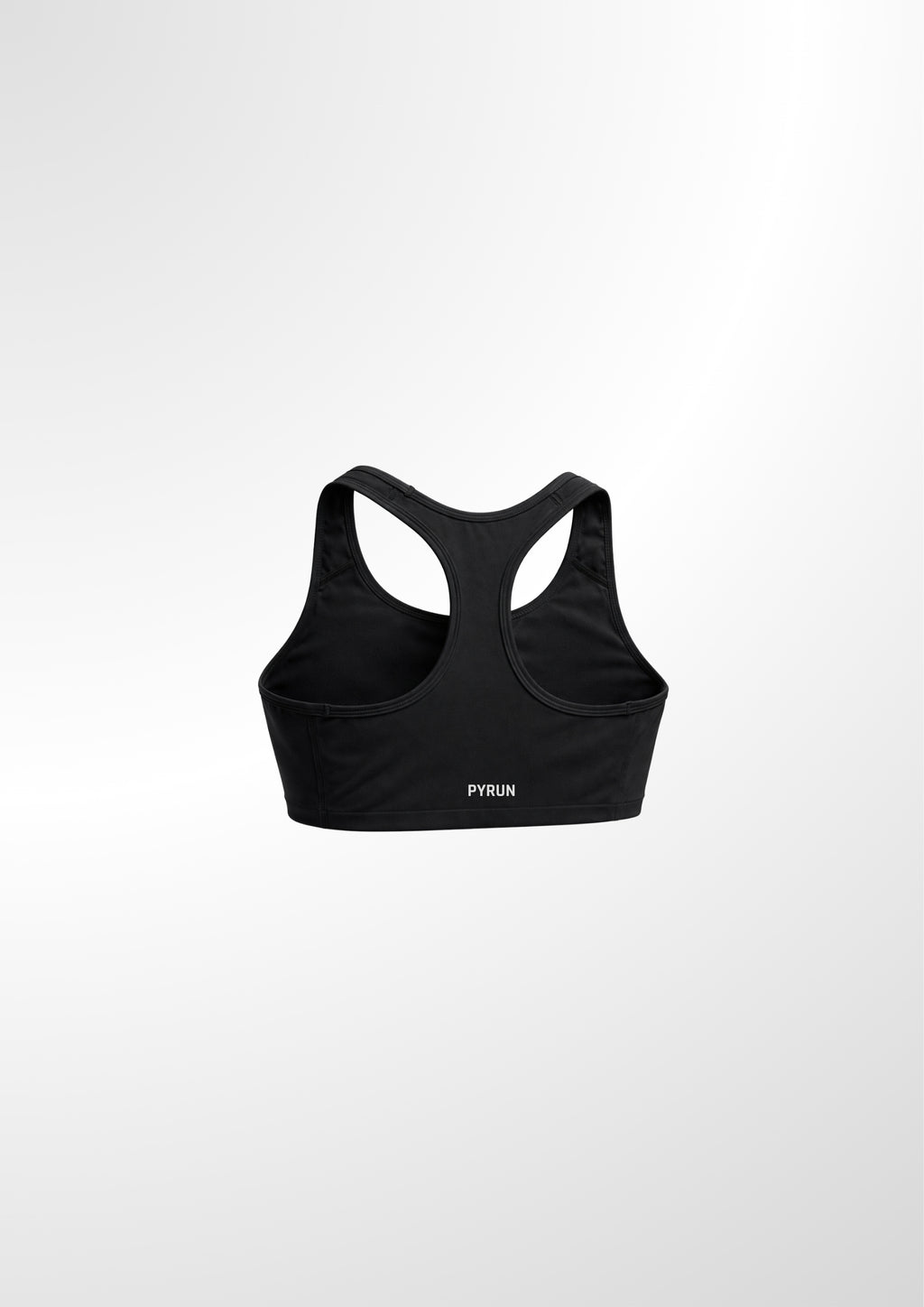 The PYRUN Core Racer Bra - Black