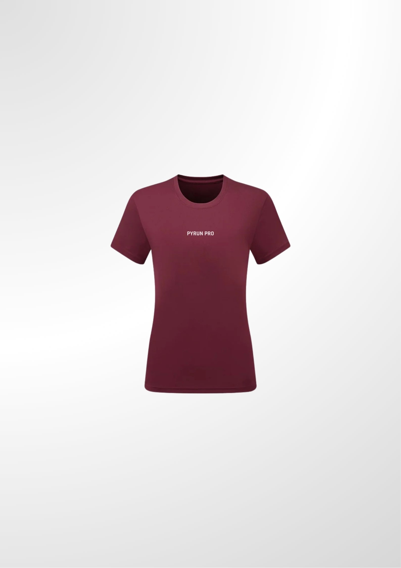 PYRUN Womens Core Tee - Burgundy